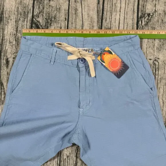 NWT Jungmaven Hemp Organic Cotton Pants Mens S Blue Drawstring USA